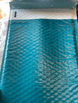 #1  Teal Color 7.5" x 11. Poly Bubble Mailer Padded Envelopes 25/ 50/100