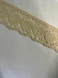 10 Yards Naturals Cotton Crochet Edge Lace  1.5” Wide Sewing Trim Craft