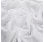 White cotton lawn fabric 57-58 inches wide per yard